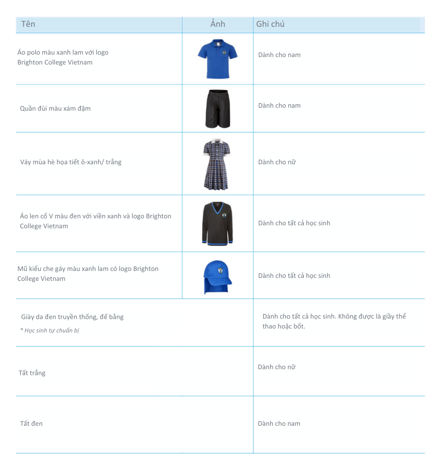 Uniform – Years 1 And 2