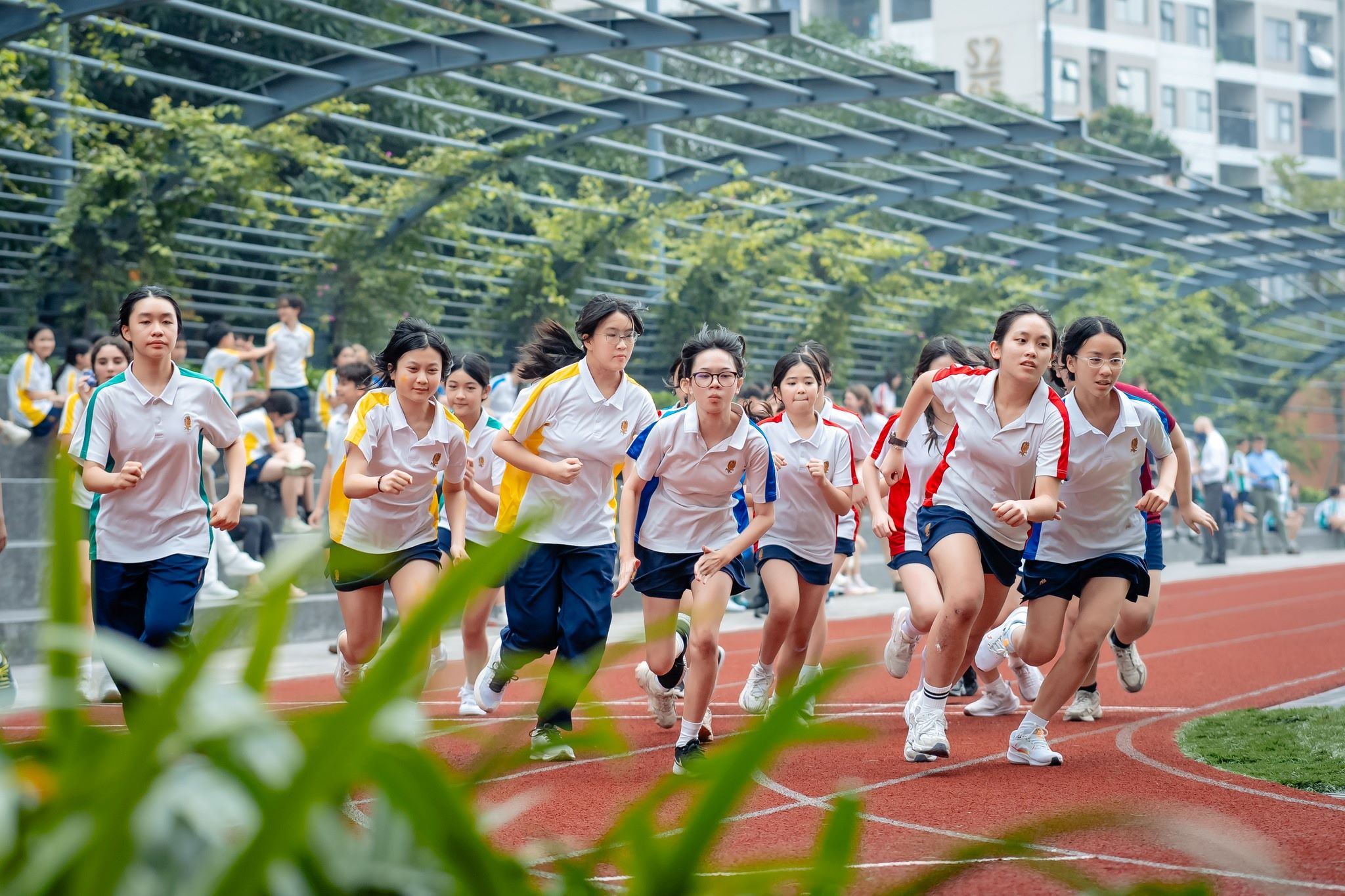 Pupils overcome their limits during individual races