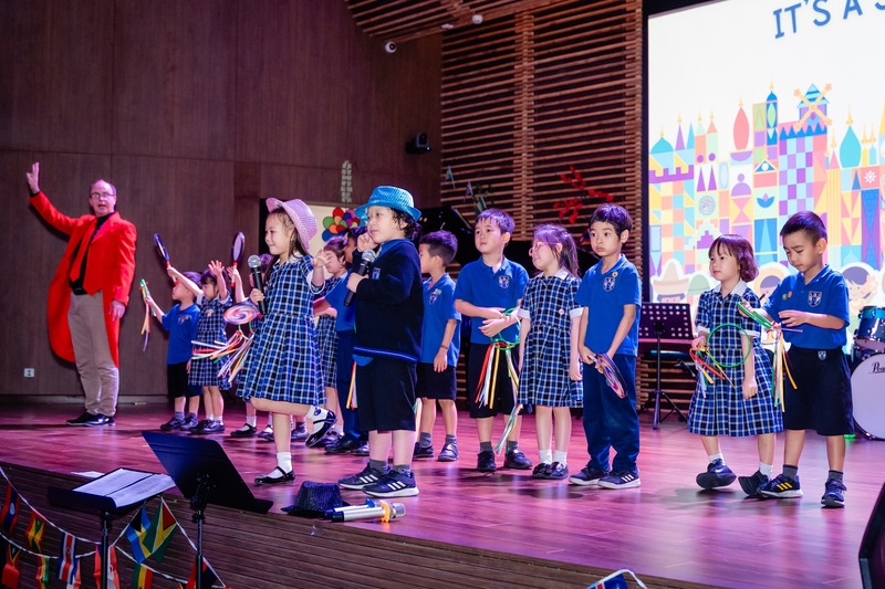 “It's A Small Word” – Year 1. Despite being our youngest performers, Year 1 pupils’ energy and charisma swept away the audience.